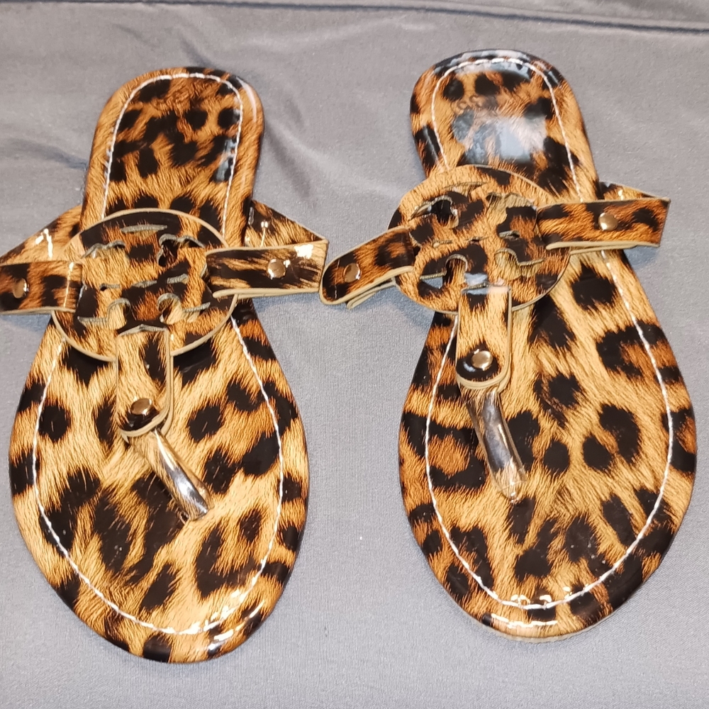 LEOPARD Slides-Sandals - Picture 4 of 4